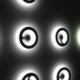 Apliques de luz de diseño en pared